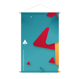 Baner dekoracyjny - system z nadrukiem