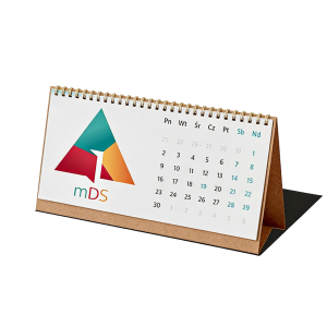 Kalendarze biurkowe spiralowane EKO