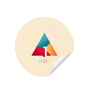 Etykiety samoprzylepne papierowe kremowe