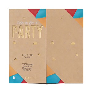 Zaproszenia składane EKO-Druk