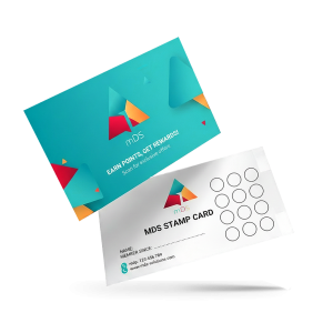 Karty lojalnościowe stemplowane-Druk