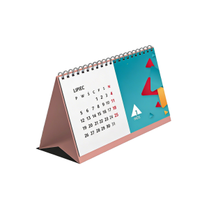 Kalendarze biurkowe spiralowane-Druk