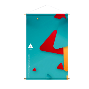 Baner dekoracyjny - system z nadrukiem-Druk