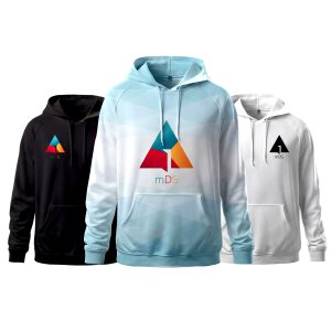 Bluzy z kapturem-Druk