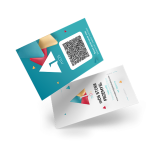 Wizytówki lakier UV 3D